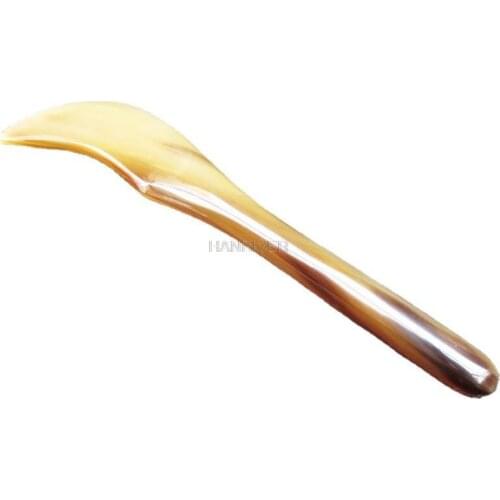 Natural horn eye scrapping plate/scraping rod eye massager horn scrapping/improve black rim of the eye pouch/drawing