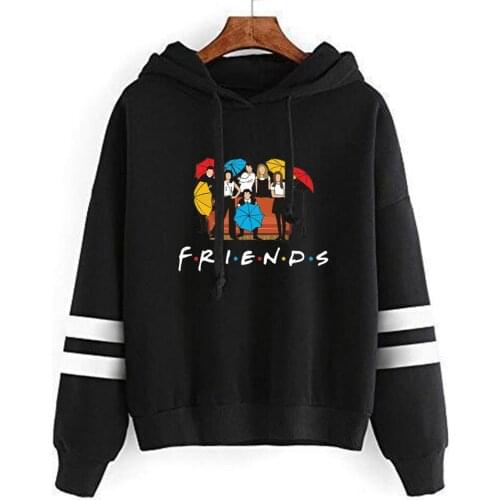 2021 New Stranger Things Streetwear Couple hoodie Casual Girls Womens pullover Friends Print Hoodies Fleece Autumn Winter Tops