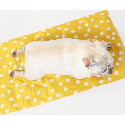 Waterproof Dog Cooling Mat Summer Gel Ice Cool Pad Heat Dissipation Bed Washable Reusable Cooler Blanket Breathable