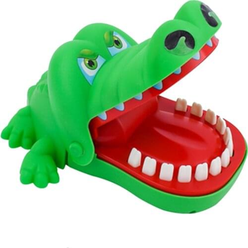 Finger-biting crocodile kids game prank unzipthe therto toy party toy multiplayer game toy
