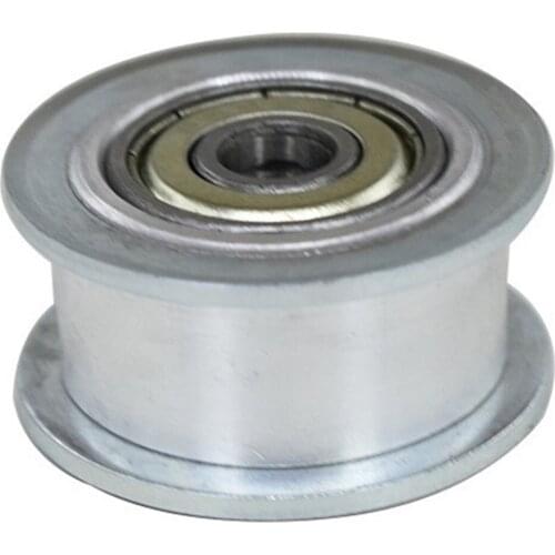 2GT 30 Teeth Synchronous Wheel Idler Pulley, 3/4/5/6mm Bore, 7mm/11mm Width, With Bearing For GT2 Timing Belt