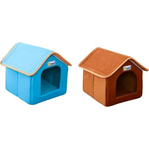 Foldable Pet House Four Seasons Universal Kennel Removable And Washable Dog Cat Bed Outdoor Pet Shelter