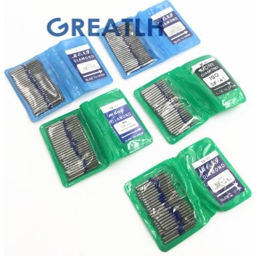 Dental Diamond Burs FG High Speed Burs for polishing burs SF SERIES 1.6mm