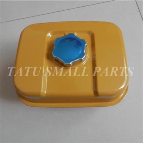 EX17 FUEL TANK & CAP ASSEMBLY FOR ROBIN SUBARU EX21 6HP 7.0HP 169CC 211CC 4 STROKE YELLOW / BLACK METAL FILTER 277-60102-11