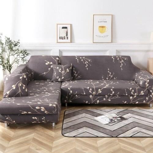 Corner sofa covers for pets sofa cover elastic for living room slipcovers stretch Polyester Loveseat Couch Cover