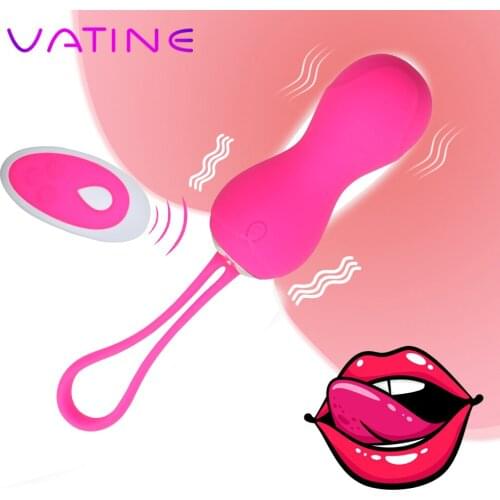VATINE Clitoris Stimulator Vibrating Egg G Spot Vibrator Vagina Massage Ball Sex Toys for Women Wireless Remote Control