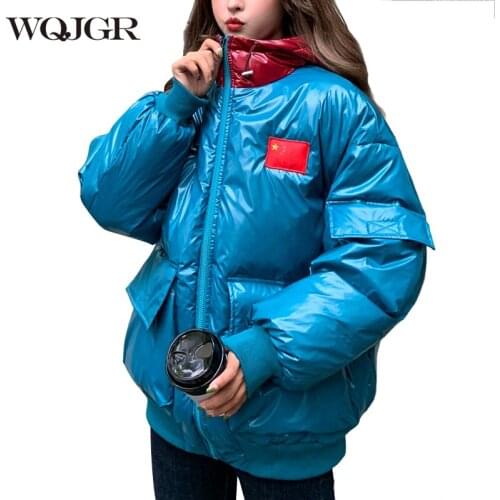 WQJGR Women's Blue Jackets
