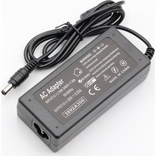 20V 3.25A 65W Laptop Ac Adapter Charger for Lenovo IdeaPad charger G570 G550 G430 G450 G455 G460 G460A G475 G555 G560 Notebook