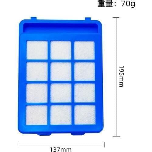 1 PCS HEPA Filter For Philips FC9911 FC9912 FC9920 FC9932 Spare Parts Robot Vacuum Cleaner Parts Accessories