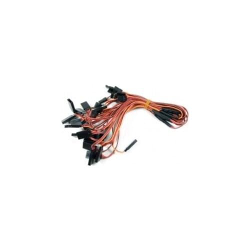 10pcs* 26# Servo Extension Y Cable 300mm JR Color