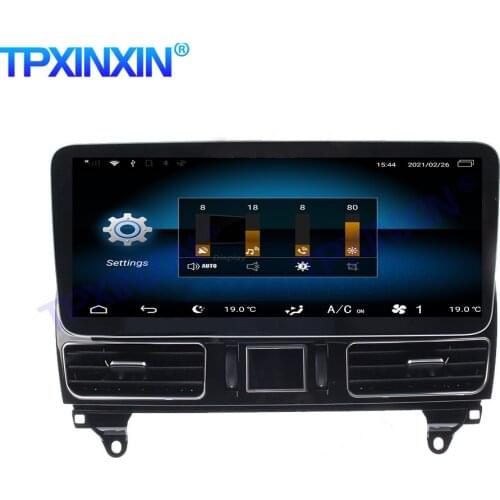 For Mercedes-Benz ML GL 2012-2016 Car Android 10.0 8G+128G Multimedia Player Stereo GPS Navigation Auto Radio Head unit DSP IPS