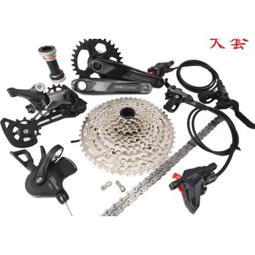 DEORE M6100 groupset 12S hydraulic brake MTB bike bicycle 170mm 175mm 32t 34t