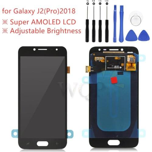 For Samsung Galaxy J2 Pro 2018 J250F/DS LCD Display Touch Screen Digitizer for Galaxy Grand Prime Pro LCD Repair Spare Parts