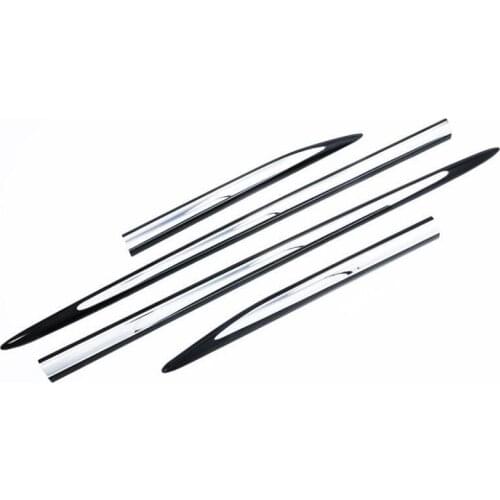 For Acura TLX 2018 4PCS Car Styling ABS Chrome Exterior Car Side Door Body Trim Molding Accessories Side Cover Trim