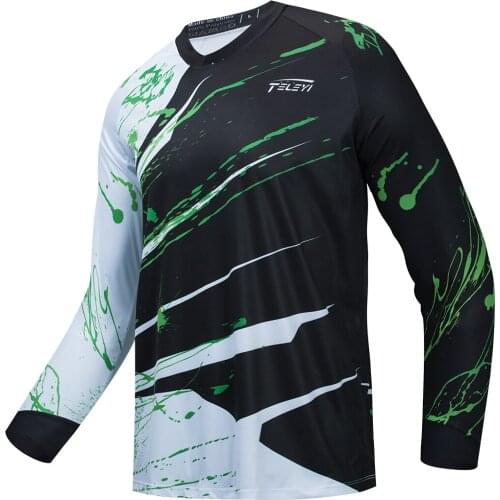 2021 summer mountain bike cross-country motorcycle jersey PRO Fox Maillot DH bike downhill jersey