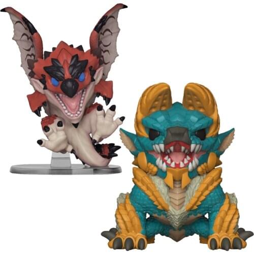 Game Monster Hunter Action Figures Dragon Rathalos & Zinogre Boy Gift Toy Figure #293 #294 Internet Cafe Decorations