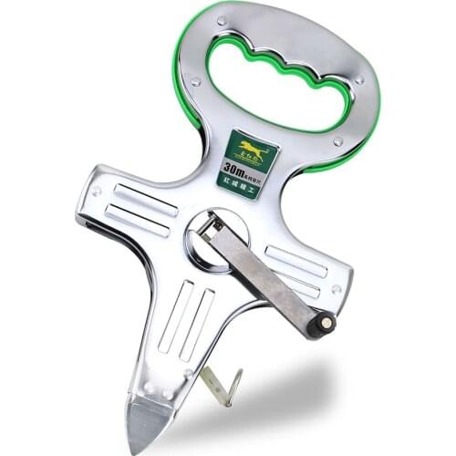 30M/50M Measuring Tape Rulers Precision Measuring Tool Retractable Tape Measure Metric Scale Stainless Steel ABS Ruler