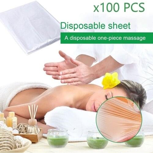 Disposable Bed Table Elastic Bed Sheet Underpad Easy Cover Fitted Massage Table Beauty Care Non woven Fabric SPA Treatment