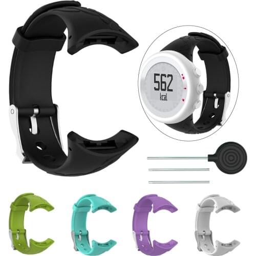 Wrist Band Strap For SUUNTO Quest M1 M2 M4 M5 Series Watch Baro Sports Smart Watch Soft Silicone Belt Replacement Bracelet