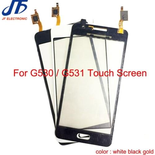 Tested Touch Panel Replacement For Samsung Galaxy Grand Prime G531 G530 Touch Screen Digitizer sensor Glass lens 50pcs/lot