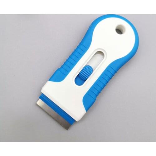 Razor Blade Scraper Tool, Razor Blade Retractable, Paint Stripping/Cleanin Tool For Removing Labels, Stickers, Decals KDL-89