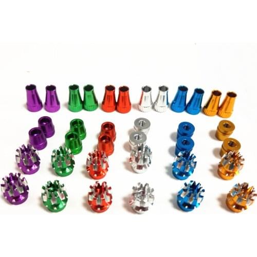 TZYDCP M3 / M4 3D 2-layer 3D non-slip color remote control joystick head (pair)