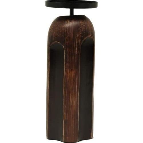 Vitale Coffee Tumbled Candle holder 32cm