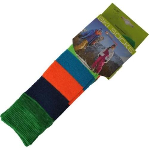 SKI-105Denmark Winter Full Terry Thickened Woolen Childrens Ski Socks and Childrens Socks