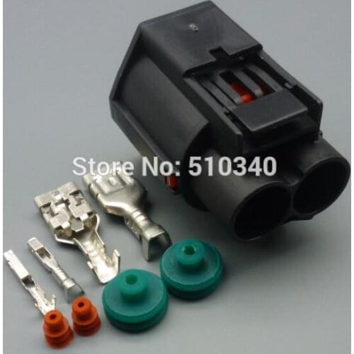 1set 4pin female Waterproof automotive oxygen sensor connector plug connector with terminal