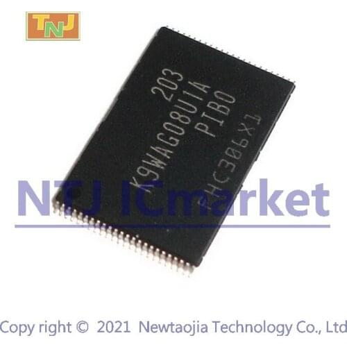 2 PCS K9WAG08U1A-PIB0 TSOP-48 Flash Memory IC CHIP