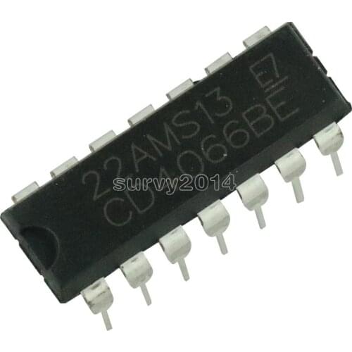 5PCS CD4066BE DIP14 CD4066 DIP 4066BE DIP-14 new and original IC