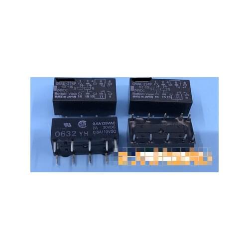 5PCS/lot New Relay G6AK-274P-ST-US-12VDC G6AK-274P-ST-US G6AK-274P-ST-US-24VDC G6AK 274P ST US DC12 24V 8PIN