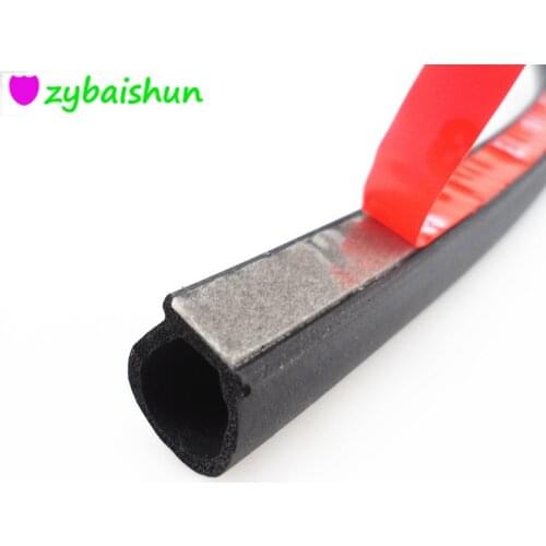 2 M D type car doors and windows body car seal dustproof soundproof rubber strip for Volkswagen Skoda Citroen Peugeot Mazda