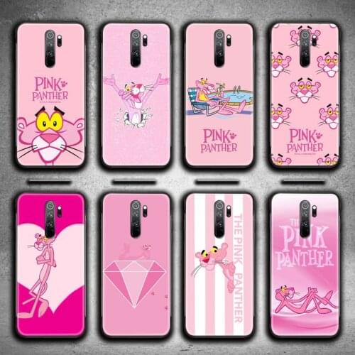 Pink Panther Phone Case for Redmi 9A 8A 7 6 6A Note 9 8 8T Pro Max Redmi 9 K20 K30 Pro