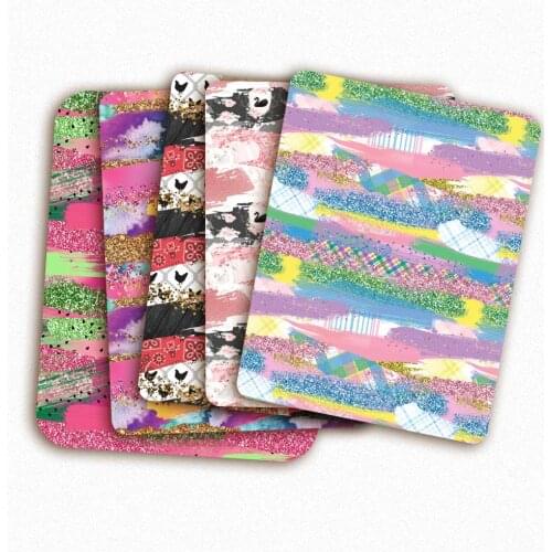 Polyester Cotton Fabric Refreshing Printed Cloth Sheets DIY Patchwork Apparel Sewing Mask Bag Making Material Home Textile 45*14