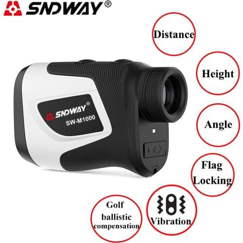 Sndway 600-1000M Laser Rangefinder Distance Meter Monocular Telescope Golf Hunting Laser Meter Tape Measure Tool