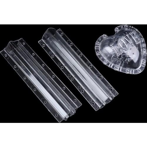 Fruit Heart/Star/Love Plastic Shaping Mould Cucumber Growth Forming Mold Vegetable Growing Mold Transparent Garden Nursery Pot