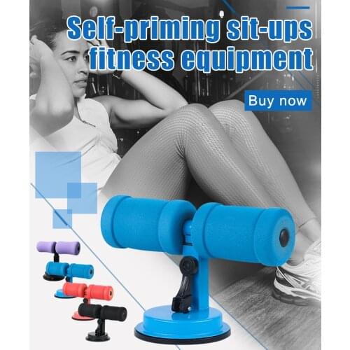 Sit Up Bar Assistant Abdominal Workout Fitness Adjustable Sit Ups Exercise Equipment Portable Situp Gym Fitness Work Travel Gear