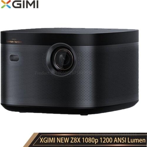 Original XGIM NEW Z8X Projector 1200 ANSI lumens 1080P Full HD Mini Portable Smart Home Theater 3D Wifi Bluetooth Beamer Cinema
