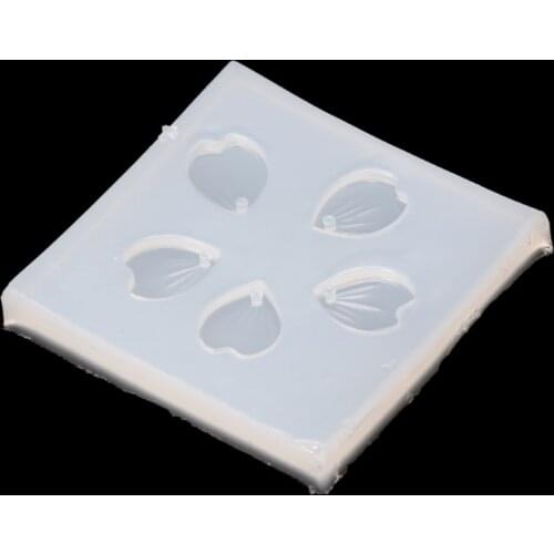 Silicone Mold Cherry Blossom Petal Pendant Mold For DIY Handwork Jewelry Finding