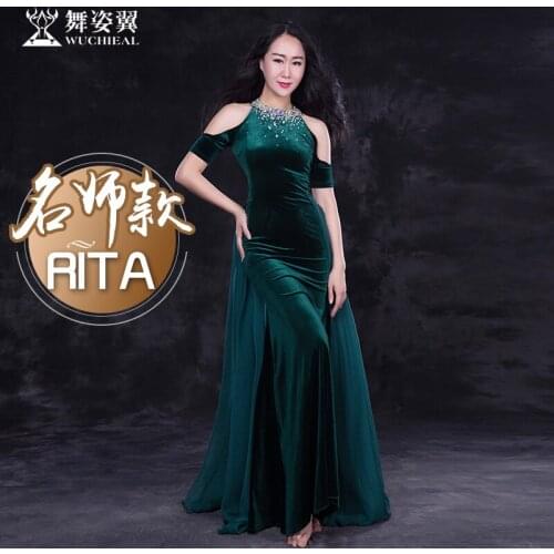 2018 New Arrival high grade Women Bellydance Costume Wuchieal Brand Belly Dance Sexy dress customize 2712