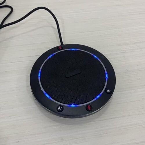 360 degree omnidirectional pickup microphone pc usb conference Speaker speakerphone