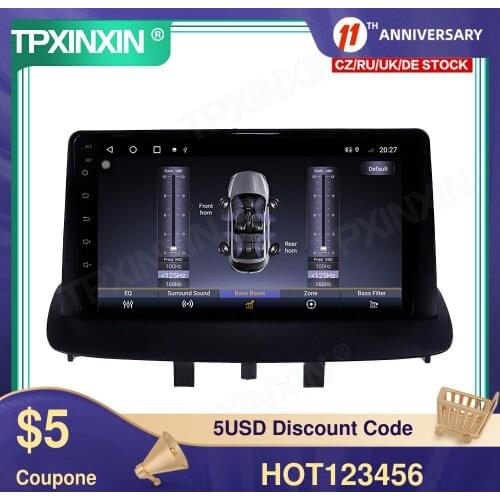 6+128G Android 10.0 For Renault Megane 3 2009-2015 ar GPS Navigation Radio Player Car Multimedia Player Head Unit Tape Recorder