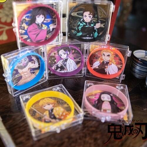 Brdwn Kimetsu no Yaiba Demon Slayer Kamado Tanjirou Nezuko Agatsuma Zenitsu Wristband