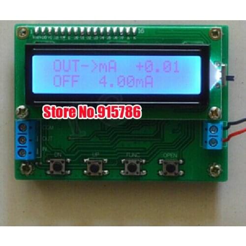 TGC1503 Signal sensor/0-11V voltage signal generator / 0-22mA signal source with triangular wave function transmitter output