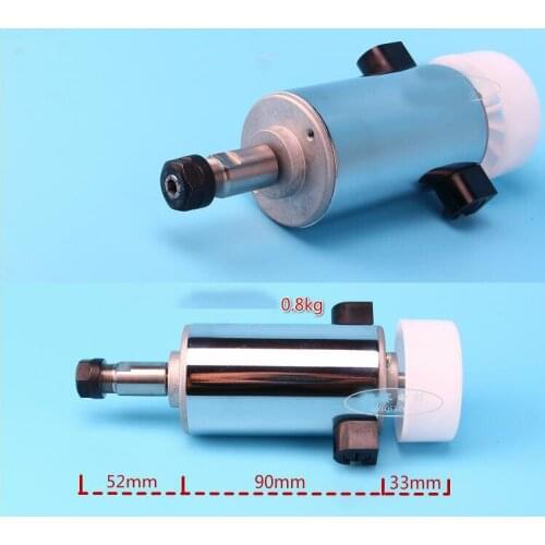 300W Air Cooling Spindle Motor 9000R/Min DC48V 6A ER11 For CNC DIY Carving PCB Milling Machine
