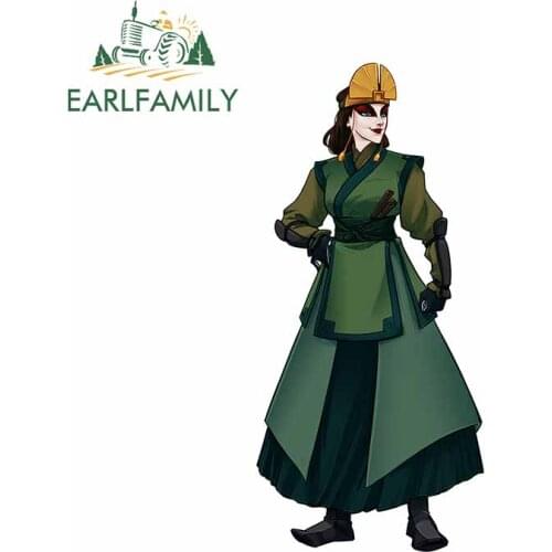 EARLFAMILY 13cm x 6.2cm for Avatar The Last Airbender Car Stickers Vinyl Waterproof Surfboard Motorcycle Window Bumper Decal