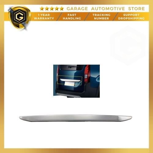For Peugeot Rifter Chrome Rear Trunk Lid Cover 2019 + Fast Shipping