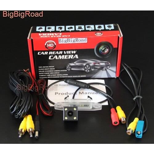BigBigRoad Car CCD Rear View Camera For Volvo XC60 XC 60 2008 2009 2010 2011 2012 2013 2014 Reversing Parking camera