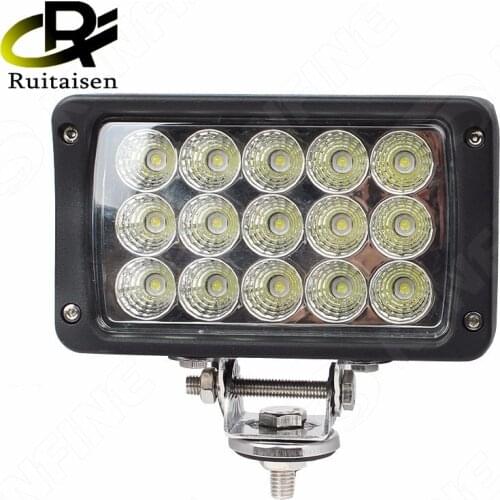5/6/7 inch square 45W LED work light engineering light, ceiling light spotlight, marine searchlight